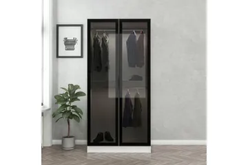 Fruitland Garderob 90 cm - Vit - Förvaring - Sko- & klädförvaring - Garderober & garderobssystem