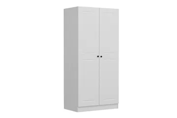 Fruitland Garderob 90 cm - Vit - Förvaring - Sko- & klädförvaring - Garderober & garderobssystem