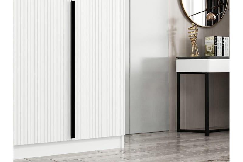 Fruitland Garderob 90 cm - Vit - Förvaring - Sko- & klädförvaring - Garderober & garderobssystem