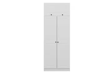 Fruitland Garderob 90 cm - Vit - Förvaring - Sko- & klädförvaring - Garderober & garderobssystem