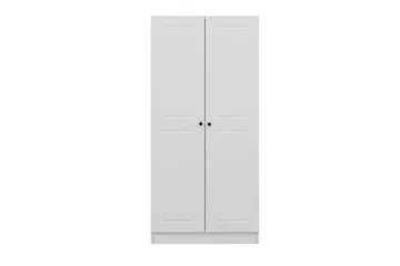 Fruitland Garderob 90 cm - Vit - Förvaring - Sko- & klädförvaring - Garderober & garderobssystem