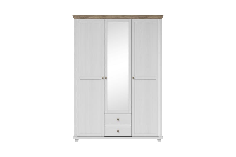 FULTONHAM Garderob 62x108 cm Askgrå/Natur - Förvaring - Sko- & klädförvaring - Garderober & garderobssystem