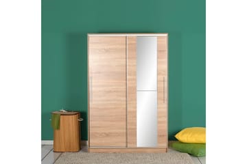 Garderob 120x182 cm - Natur - Förvaring - Sko- & klädförvaring - Garderober & garderobssystem