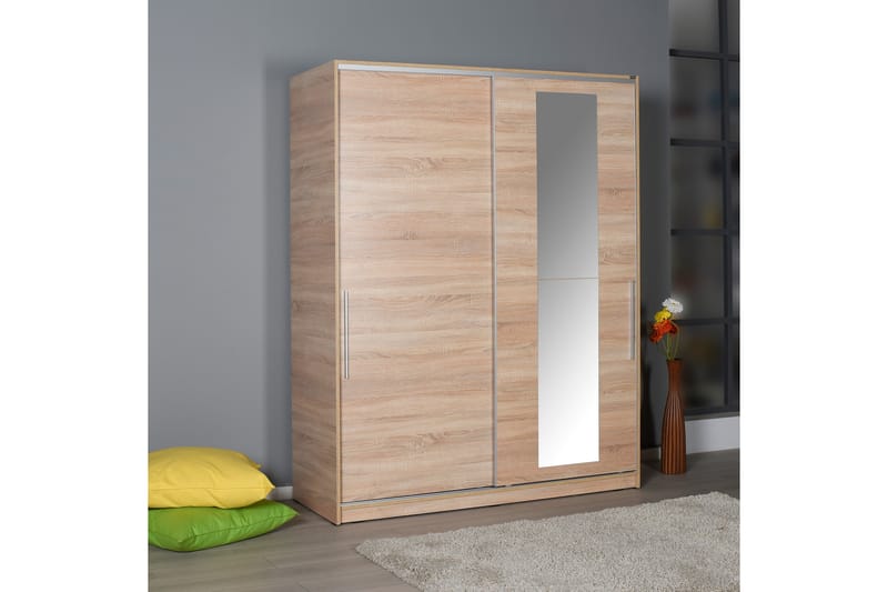 GARDEROB 160x207 cm Natur - Förvaring - Sko- & klädförvaring - Garderober & garderobssystem