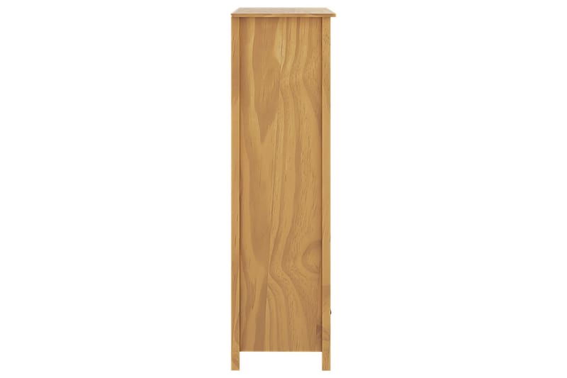 Garderob 2 dörrar Hill Range 89x50x170 cm massiv furu - Brun - Förvaring - Sko- & klädförvaring - Garderober & garderobssystem