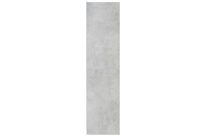 Garderob betonggrå 50x50x200 cm spånskiva - Grå - Förvaring - Sko- & klädförvaring - Garderober & garderobssystem