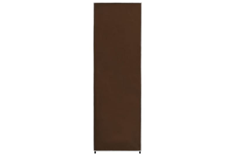 Garderob brun 87x49x159 cm tyg - Brun - Garderober & garderobssystem