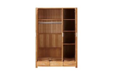 Garderob Chicago 3-Dörrar Och 3-Lådor 130x57xh190 - Förvaring - Sko- & klädförvaring - Garderober & garderobssystem