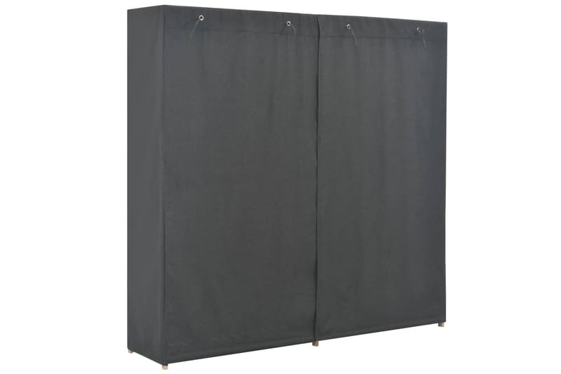 Garderob grå 173x40x170 cm tyg - Grå - Garderober & garderobssystem