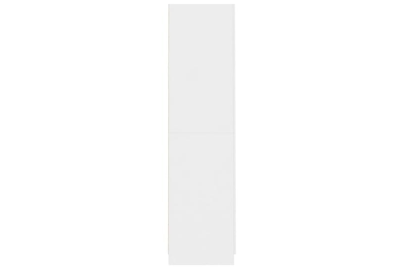 Garderob grå högglans 90x52x200 cm spånskiva - Grå - Förvaring - Sko- & klädförvaring - Garderober & garderobssystem
