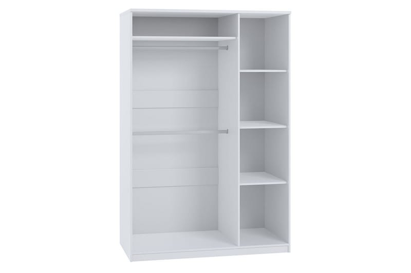 Garderob Julissa LED-belysning - Vit - Förvaring - Sko- & klädförvaring - Garderober & garderobssystem