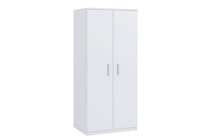 Garderob Julissa LED-belysning - Vit - Förvaring - Sko- & klädförvaring - Garderober & garderobssystem