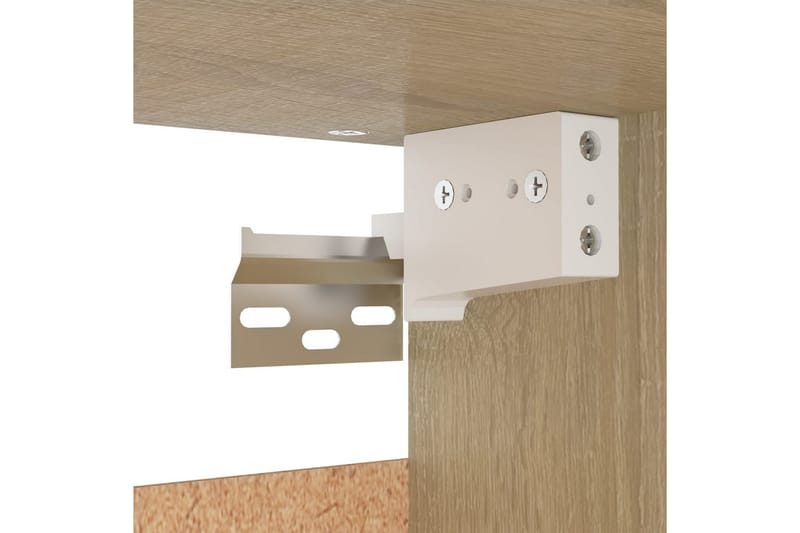 Garderob sonoma-ek 70x32,5x35 cm spånskiva - Brun - Förvaring - Sko- & klädförvaring - Garderober & garderobssystem