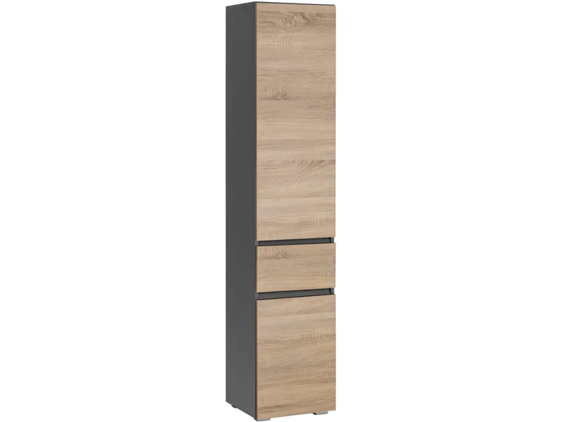 Garderob utan spegel Hudnall Garderob 38x35 cm Hög Natur,Antracit