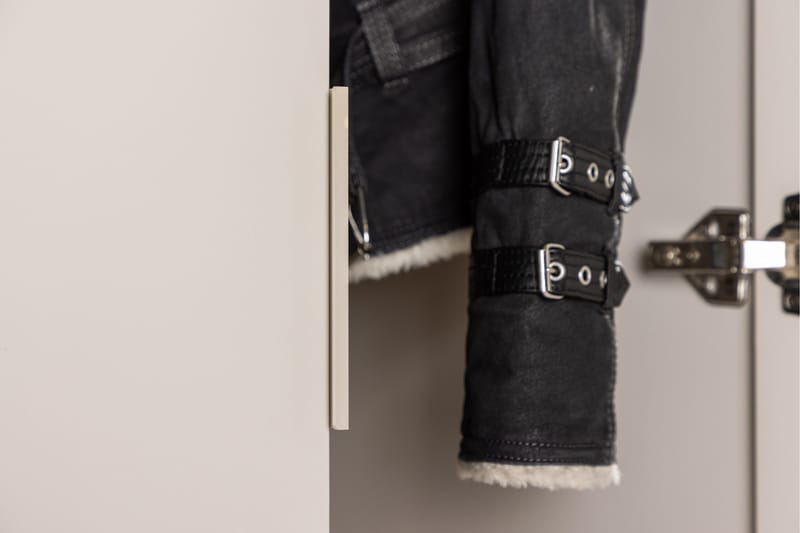 Garderob utan spegel Venture Home Nice Garderob 60x177 cm Beige Beige - Förvaring - Sko- & klädförvaring - Garderober & garderobssystem