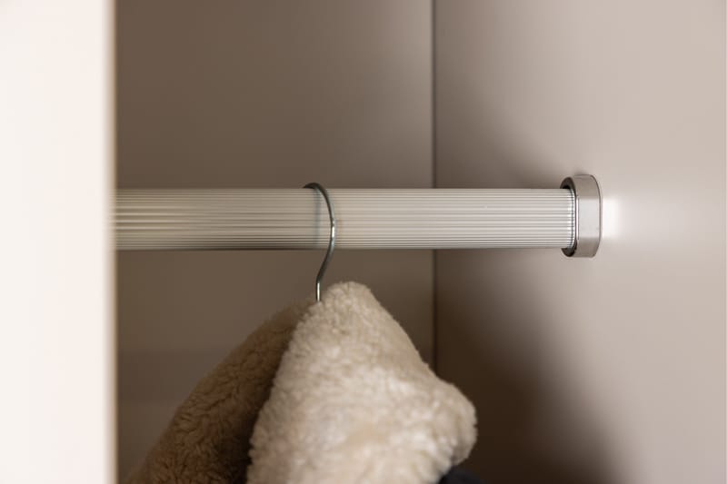 Garderob utan spegel Venture Home Nice Garderob 60x177 cm Beige Beige - Förvaring - Sko- & klädförvaring - Garderober & garderobssystem