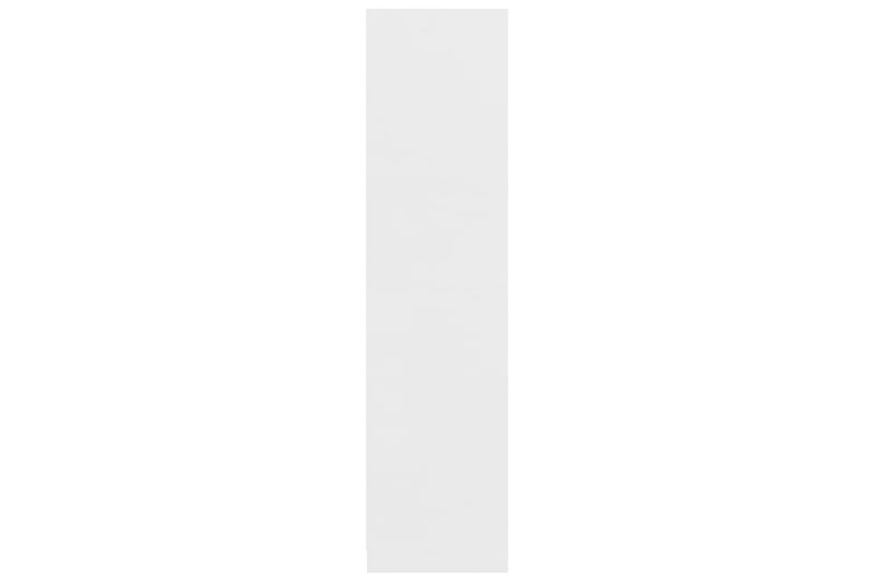 Garderob vit 100x50x200 cm spånskiva - Vit - Förvaring - Sko- & klädförvaring - Garderober & garderobssystem