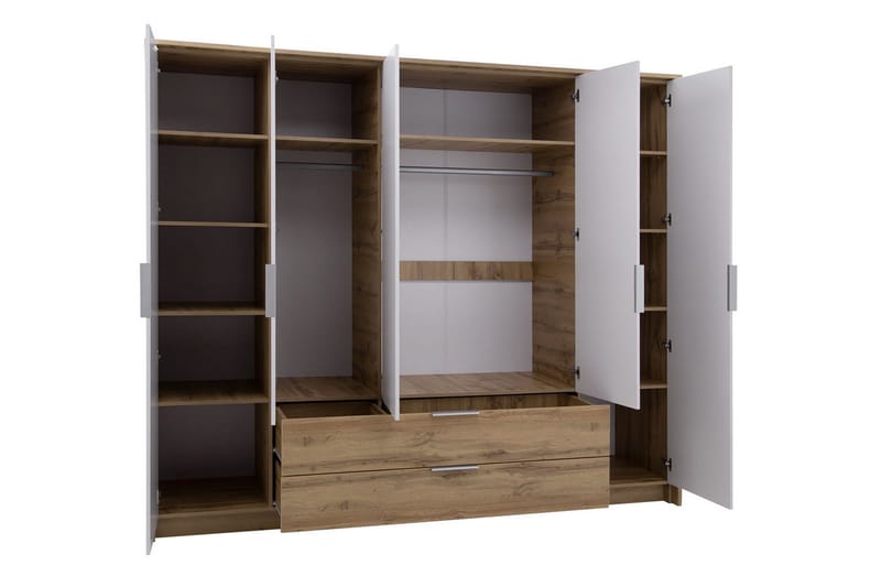 Garderob - Vit|Ek - Förvaring - Sko- & klädförvaring - Garderober & garderobssystem