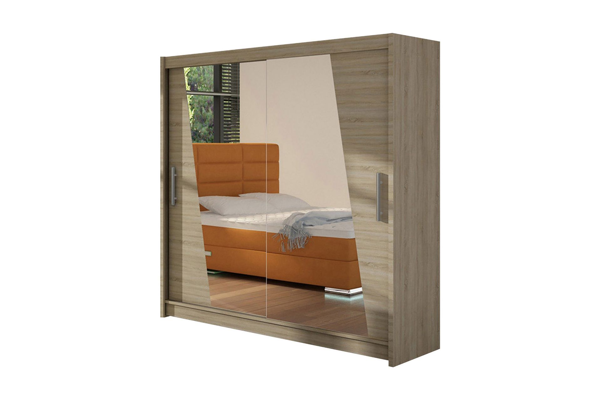 Garderob Prag LED-belysning - Ek