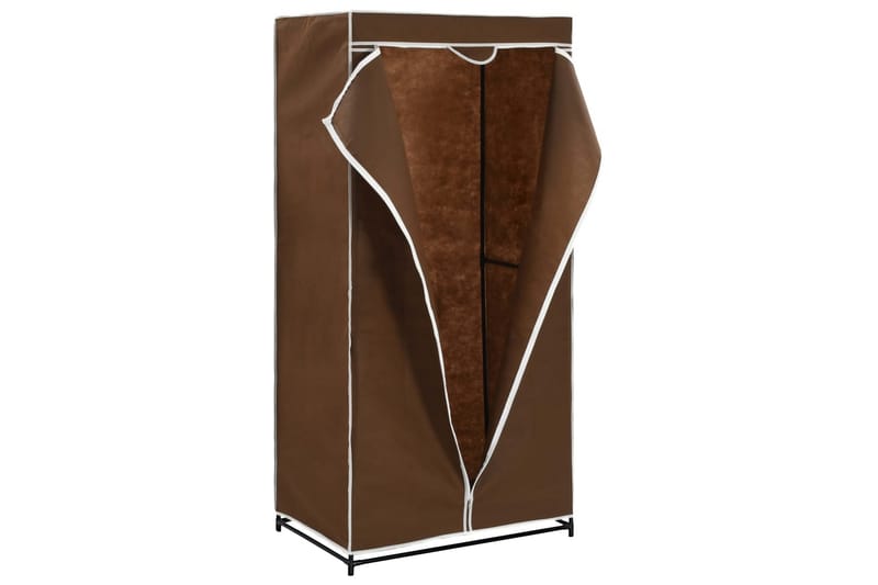 Garderober 2 st brun 75x50x160 cm - Brun - Garderober & garderobssystem