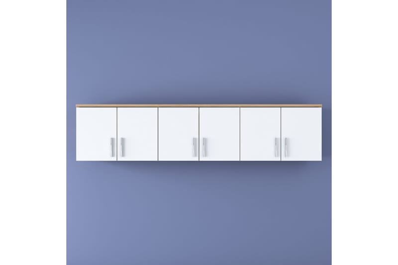 Lukkha Hallmöbel - Valnöt/Vit - Förvaring - Sko- & klädförvaring - Garderober & garderobssystem - Garderobsinredning - Backstativ