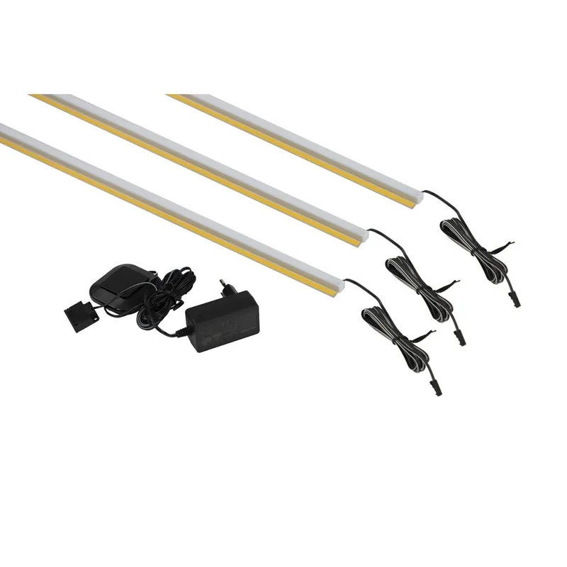 LED-profiler Serio Vit för Typ 05, 3 Stycken