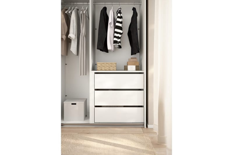 Tamang Tillbehör Hylla 71x70 cm - Vit - Förvaring - Sko- & klädförvaring - Garderober & garderobssystem - Garderobsinredning - Tillbehör hyllor
