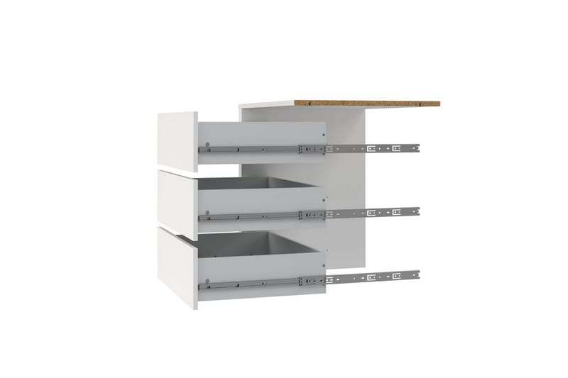 Tamang Tillbehör Hylla 71x70 cm - Vit - Förvaring - Sko- & klädförvaring - Garderober & garderobssystem - Garderobsinredning - Tillbehör hyllor