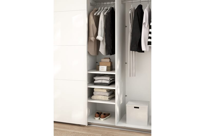 Vanish Hyllkonsol 47x55 cm - Vit - Förvaring - Sko- & klädförvaring - Garderober & garderobssystem - Garderobsinredning - Hyllkonsol