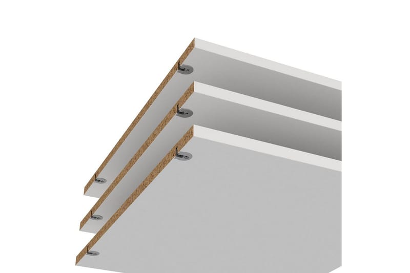 Vanish Hyllkonsol 47x55 cm - Vit - Förvaring - Sko- & klädförvaring - Garderober & garderobssystem - Garderobsinredning - Hyllkonsol