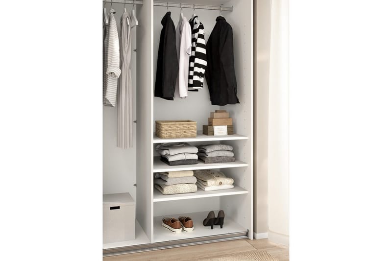 Vanish Hyllkonsol 71x55 cm - Vit - Förvaring - Sko- & klädförvaring - Garderober & garderobssystem - Garderobsinredning - Hyllkonsol