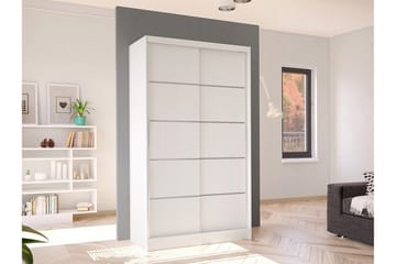 Glenmore Garderob 100 cm i Målat Trä - Vit - Förvaring - Sko- & klädförvaring - Garderober & garderobssystem