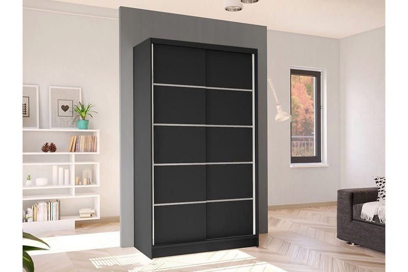 Glenmore Garderob Black - Förvaring - Sko- & klädförvaring - Garderober & garderobssystem