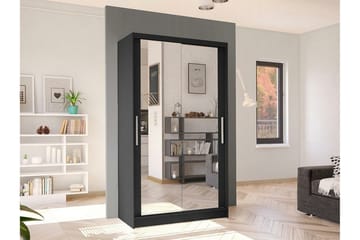 Glenmore Garderob m. Spegel Black - Förvaring - Sko- & klädförvaring - Garderober & garderobssystem