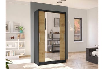 Glenmore Garderob m. Spegel Black - Förvaring - Sko- & klädförvaring - Garderober & garderobssystem