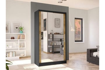 Glenmore Garderob m. Spegel Black - Förvaring - Sko- & klädförvaring - Garderober & garderobssystem