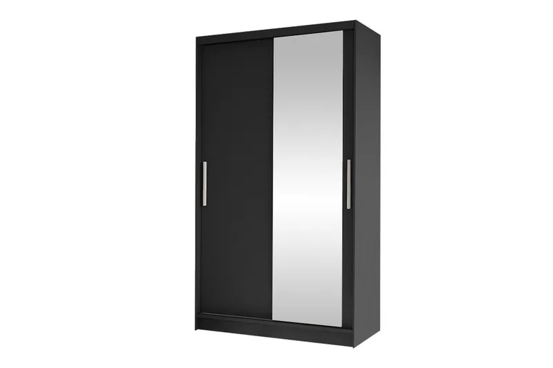 Glenmore Garderob m. Spegel NO_BRAND Black