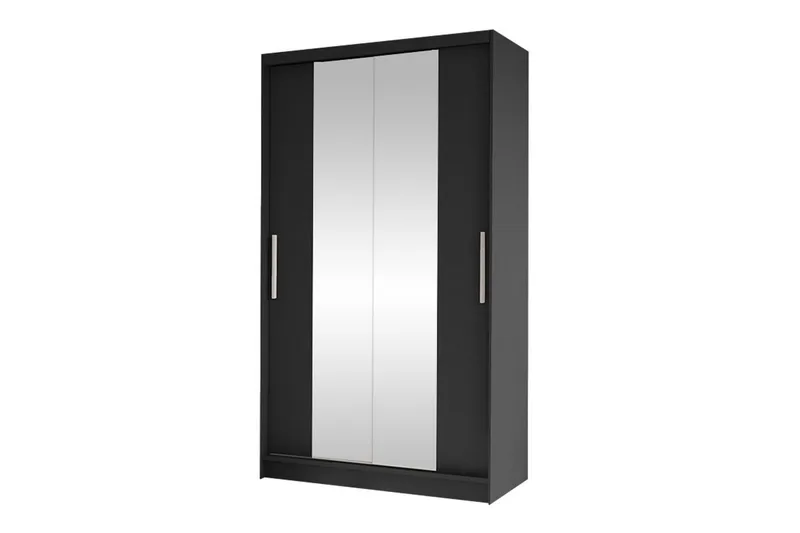 Glenmore Garderob m. Spegel NO_BRAND Black