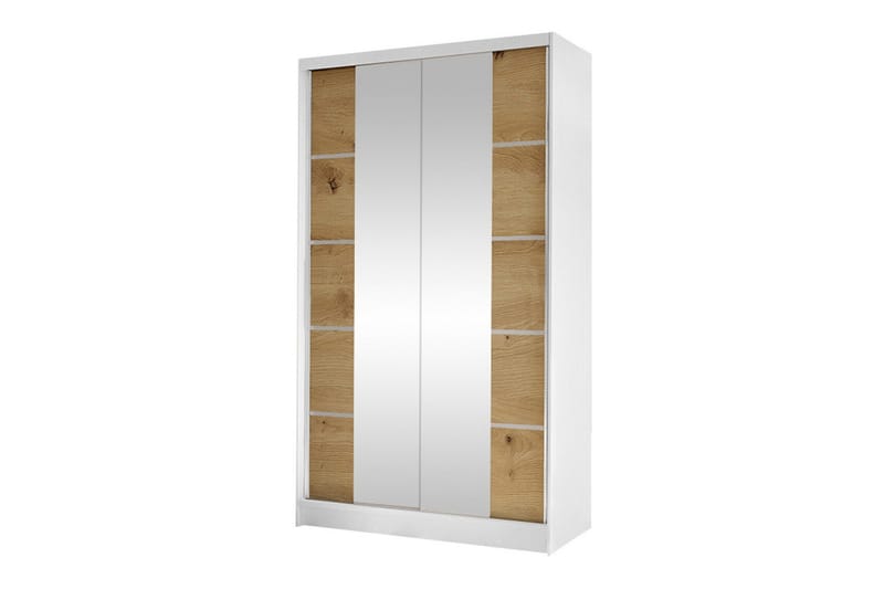 Glenmore Garderob m. Spegel NO_BRAND White