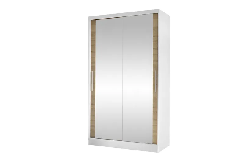 Glenmore Garderob m. Spegel NO_BRAND White