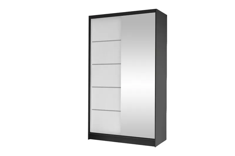 Glenmore Garderob m. Spegel NO_BRAND White