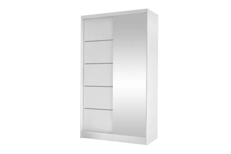 Glenmore Garderob m. Spegel NO_BRAND White