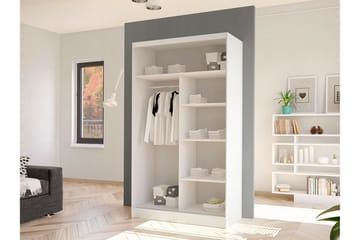 Glenmore Garderob m. Spegel White - Förvaring - Sko- & klädförvaring - Garderober & garderobssystem