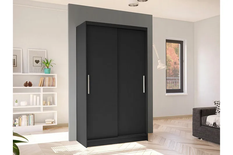 Glenmore Garderob - Svart - Förvaring - Sko- & klädförvaring - Garderober & garderobssystem