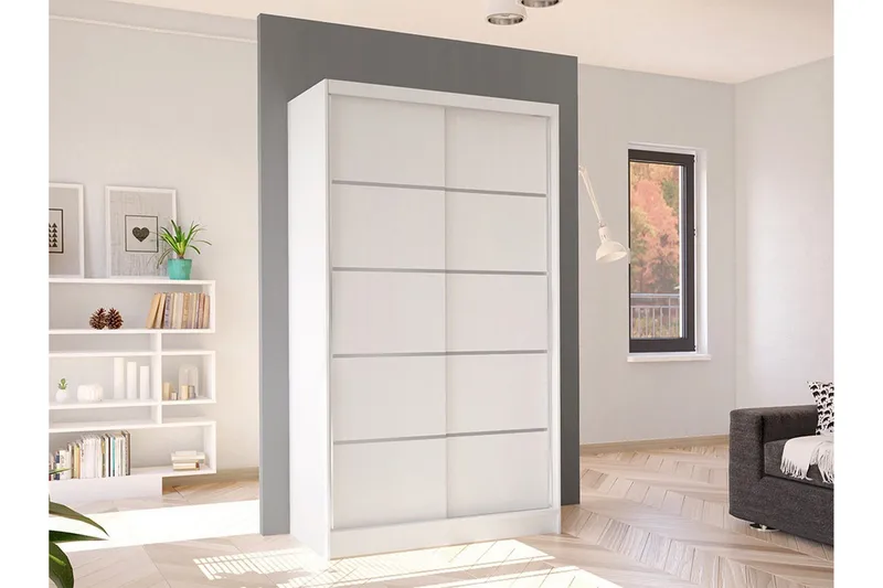 Glenmore Garderob White - Förvaring - Sko- & klädförvaring - Garderober & garderobssystem