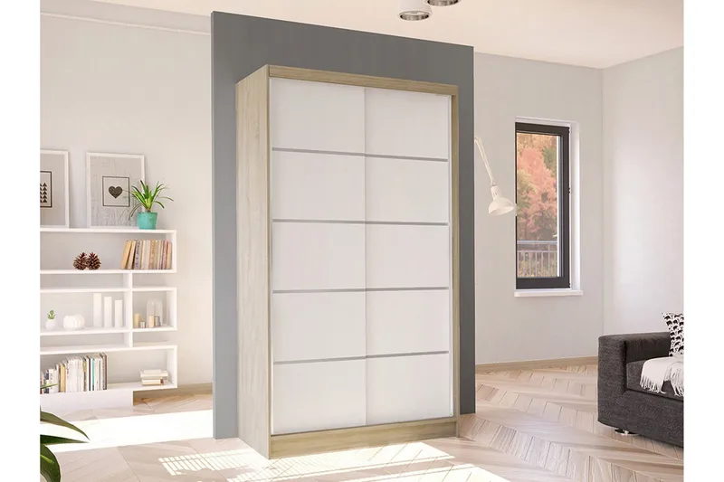 Glenmore Garderob White - Förvaring - Sko- & klädförvaring - Garderober & garderobssystem