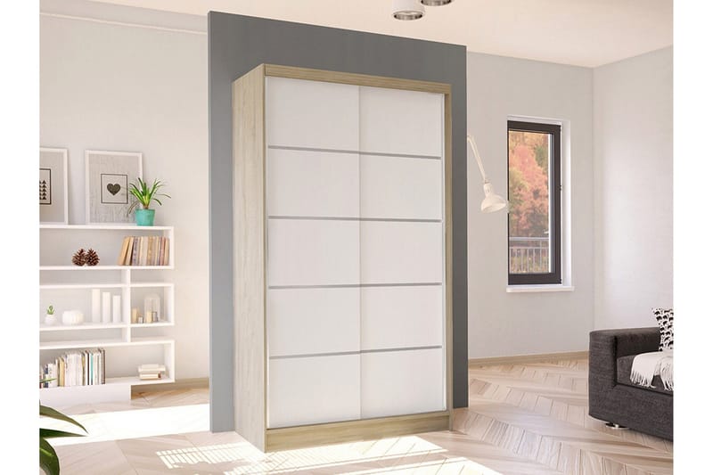 Glenmore Garderob White - Förvaring - Sko- & klädförvaring - Garderober & garderobssystem