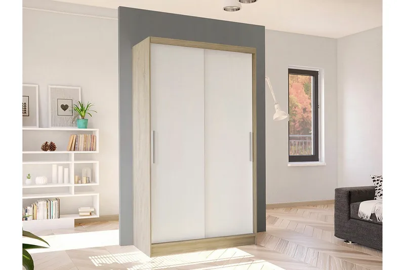 Glenmore Garderob White - Förvaring - Sko- & klädförvaring - Garderober & garderobssystem