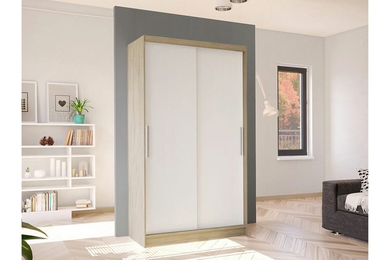 Glenmore Garderob White - Förvaring - Sko- & klädförvaring - Garderober & garderobssystem