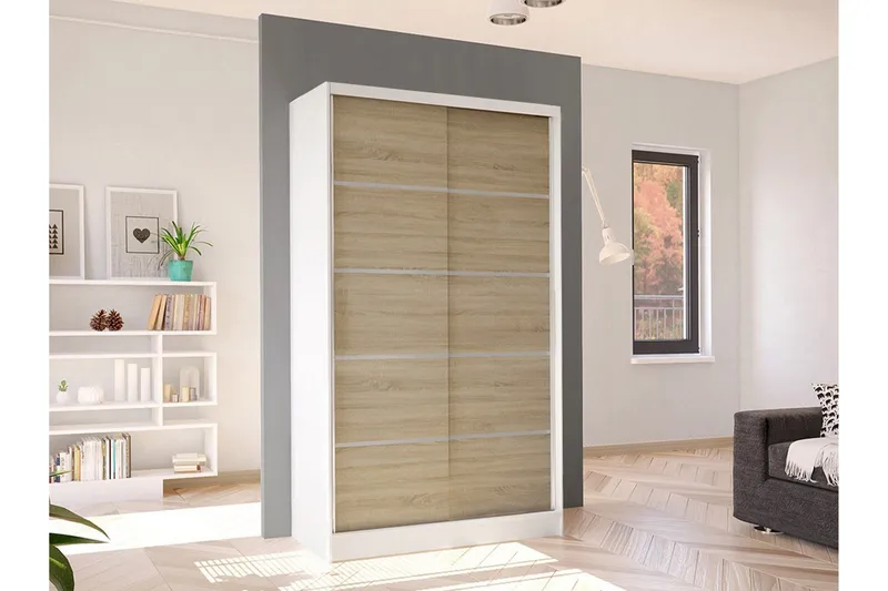 Glenmore Garderob White - Förvaring - Sko- & klädförvaring - Garderober & garderobssystem